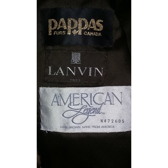 Pappas Genuine Mink Fur Coat - Picture 14 of 16